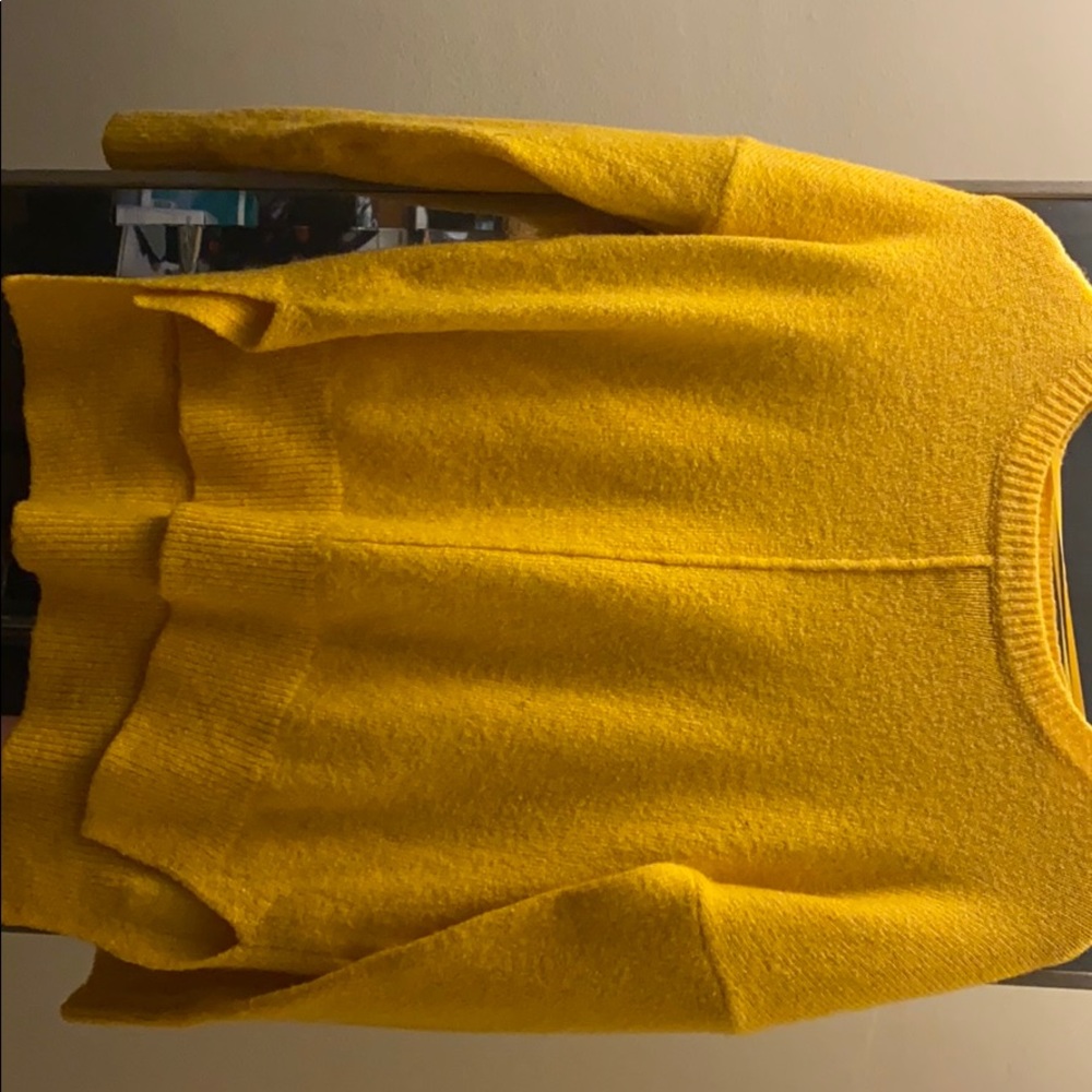 Yellow sweater